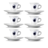 Tazzine Borbone set da 6