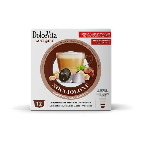Dolce Vita Nocciolino Compatibile Dolce Gusto 12 Capsule