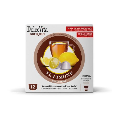 Dolce Vita The Limone Compatibile Dolce Gusto 12 Capsule