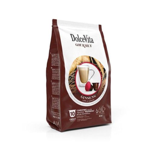 Dolce Vita Ginseng Dolce Compatibile Nespresso 10 Capsule