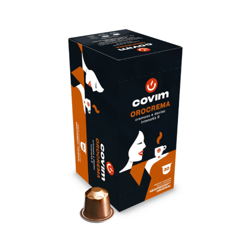 Covim Nespresso Orocrema 30 Capsule Alluminio