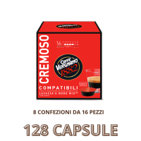 Caffè Vergnano Cremoso per Lavazza A Modo Mio 128 Capsule