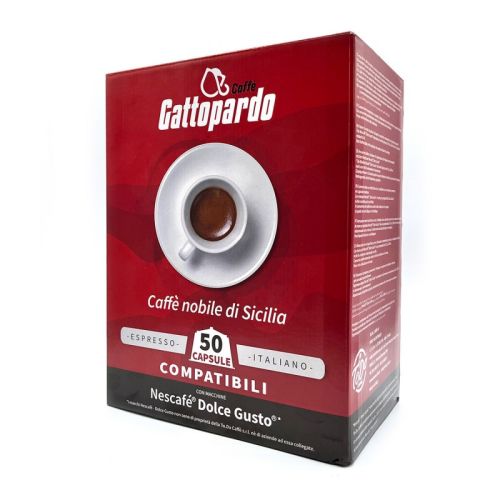 Caffè Gattopardo Ricco per Dolce Gusto 50 Capsule