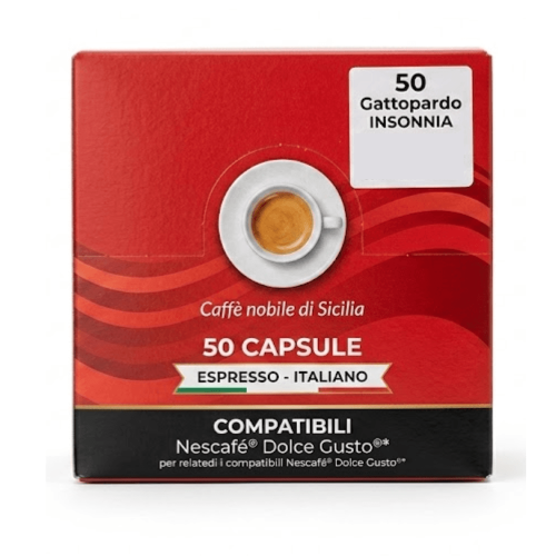 Caffè Gattopardo Insonnia per Dolce Gusto 50 Capsule