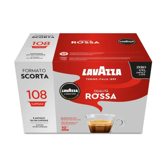 Lavazza a modo mio rossa 108 capsule